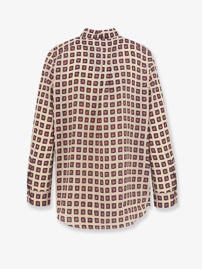 ASPESI Printed Silk Shirt