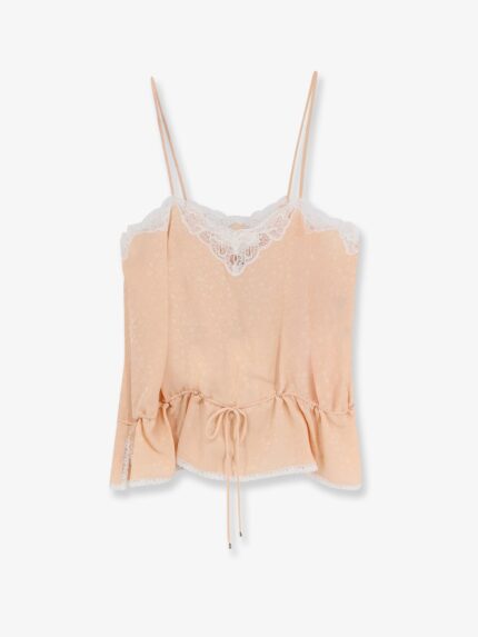 CHLOE' Printed Silk Top