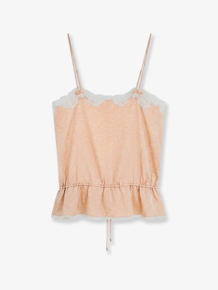 CHLOE' Printed Silk Top