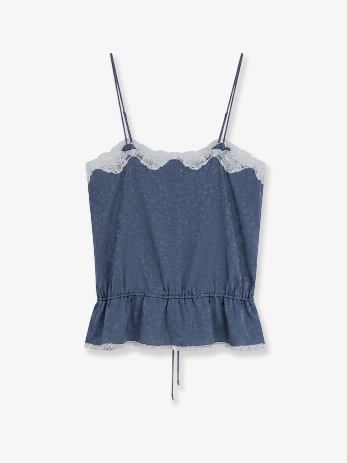 CHLOE' Printed Silk Top