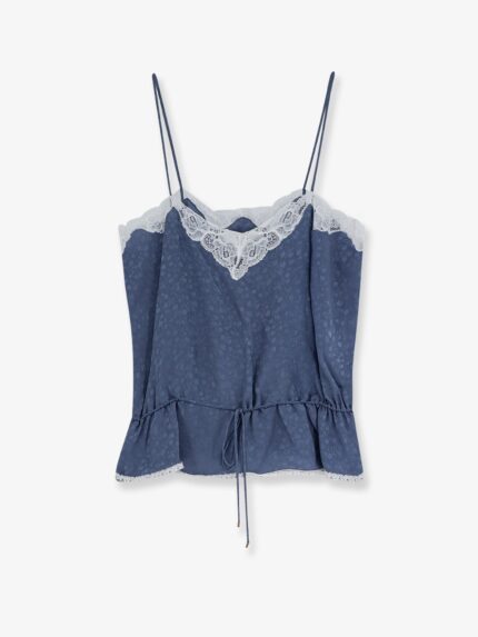 CHLOE' Printed Silk Top