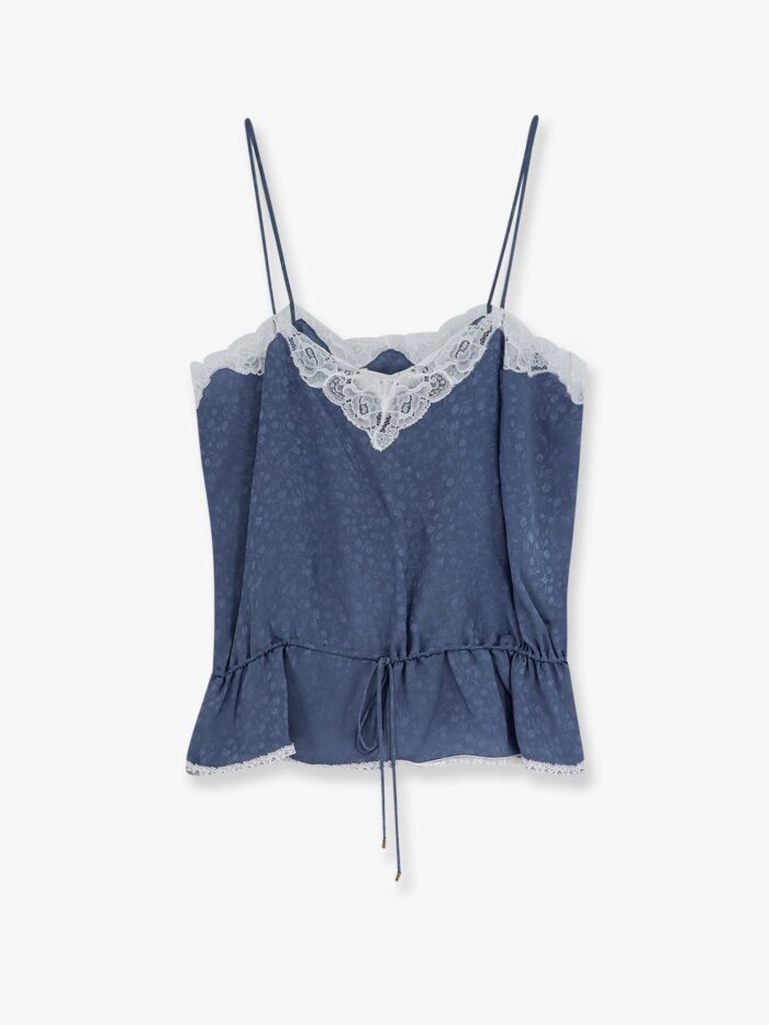 CHLOE' Printed Silk Top