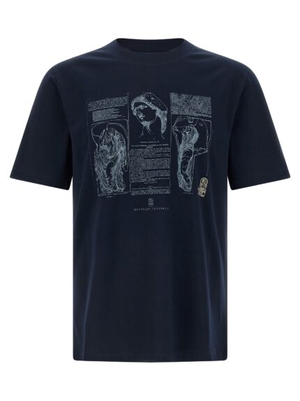 Brunello Cucinelli Printed T-shirt