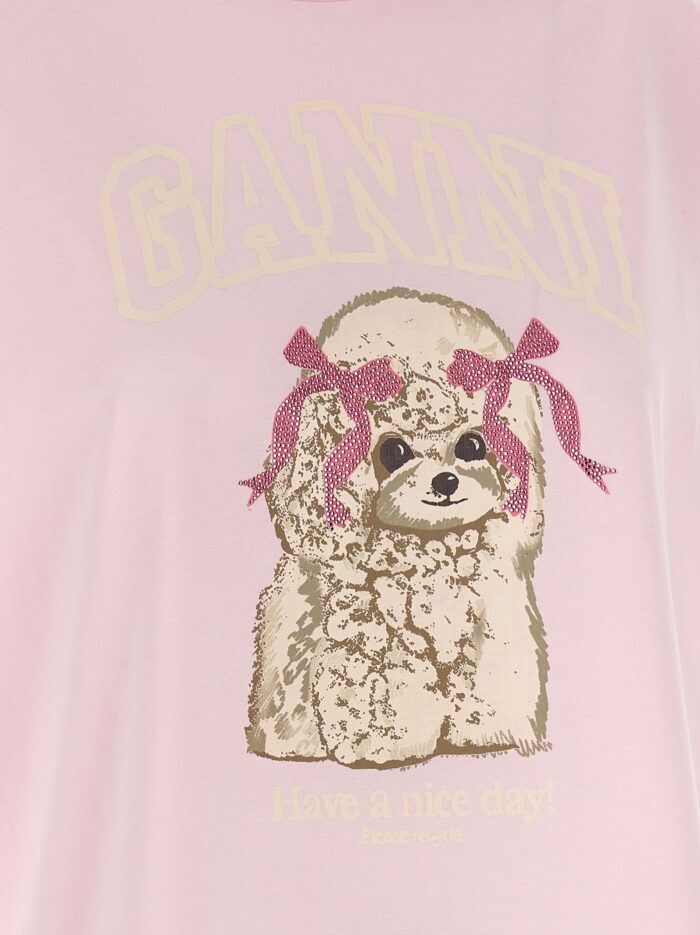 GANNI Printed T-shirt