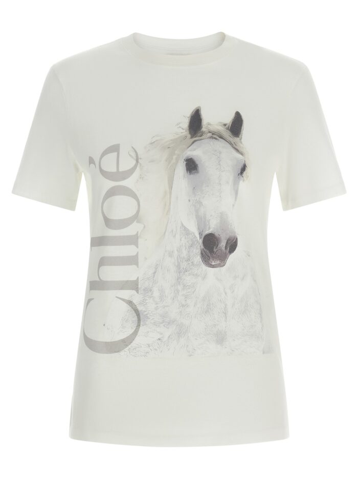 chloÉ printed t shirt CHLOÉ Printed T-shirt