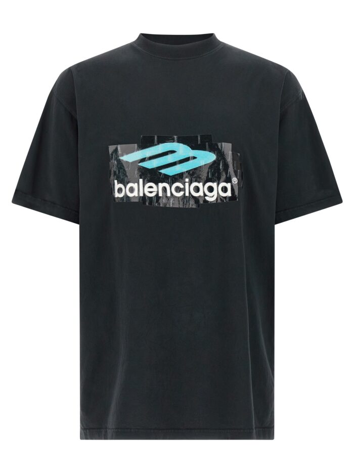 balenciaga printed t shirt Balenciaga Printed T-shirt