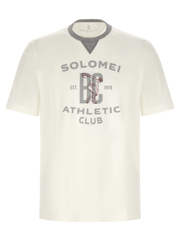 brunello cucinelli printed t shirt Brunello Cucinelli Printed T-shirt