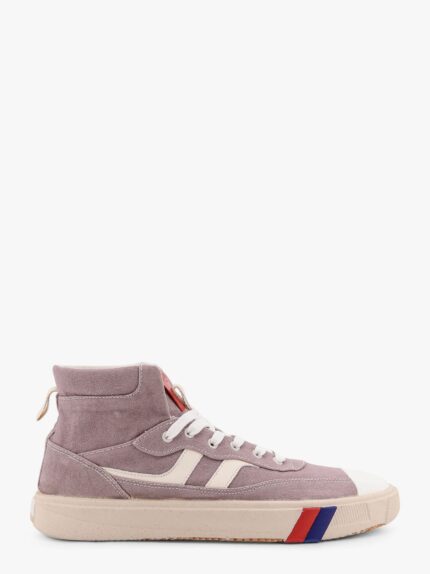 PRO KEDS Canvas High-top Sneakers With Iconi Bicolor Detail