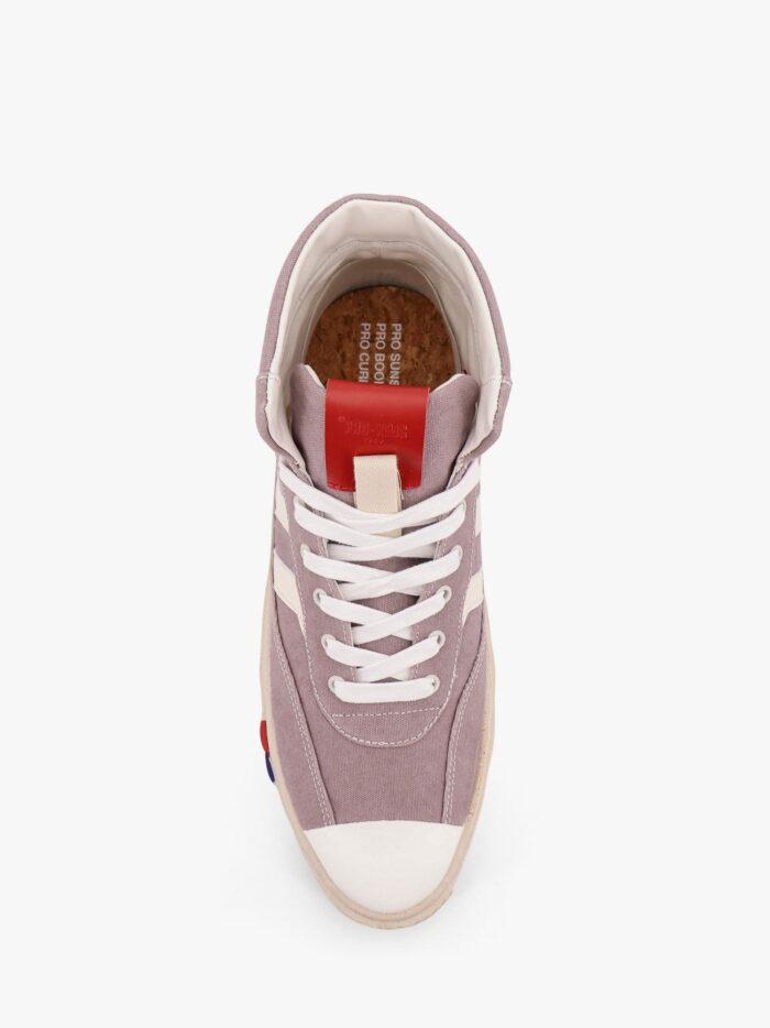 PRO KEDS Canvas High-top Sneakers With Iconi Bicolor Detail