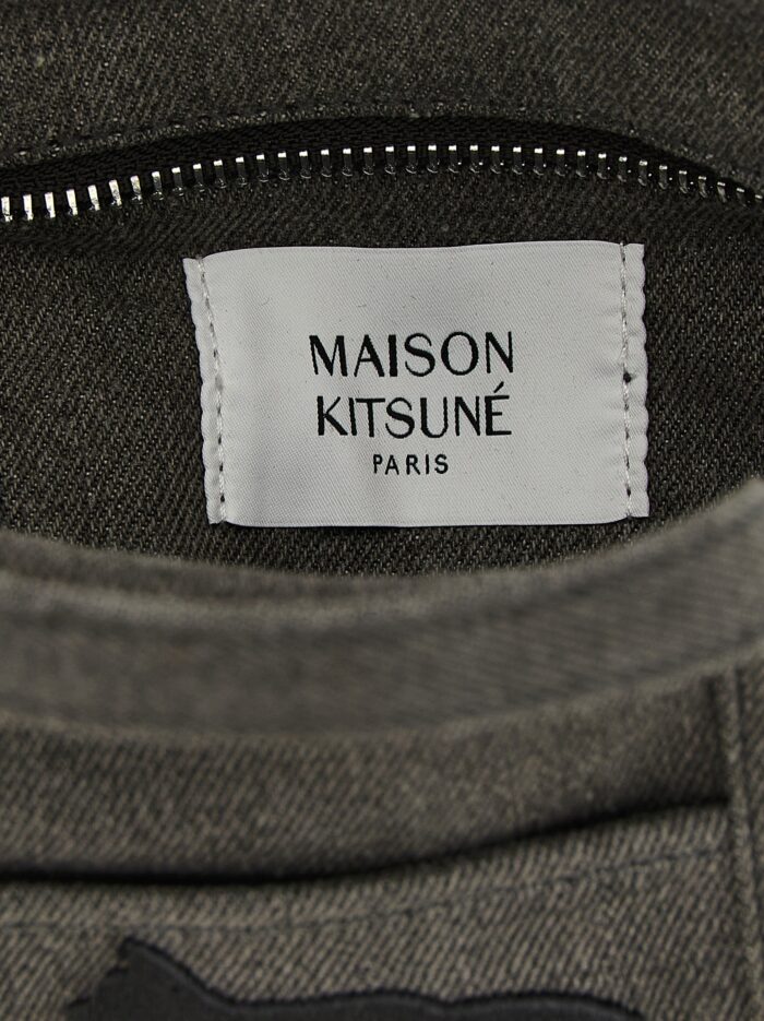 Maison Kitsune 'Profile Fox' Mini Shopping Bag