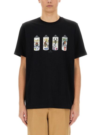 PS BY PAUL SMITH "ANIMAL SPRAY" T-SHIRT