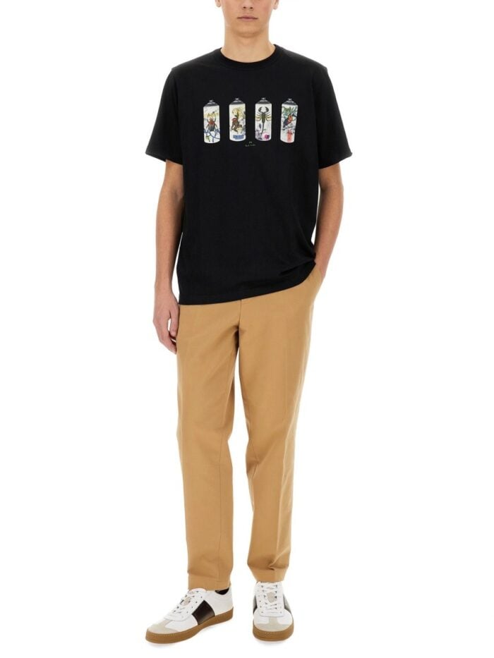 PS BY PAUL SMITH "ANIMAL SPRAY" T-SHIRT