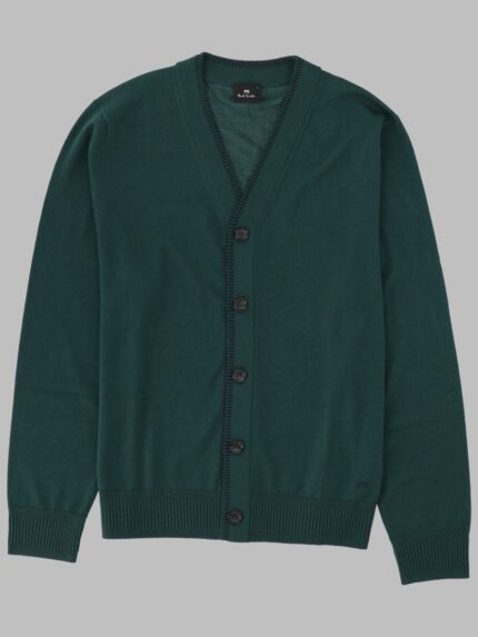 PS BY PAUL SMITH CARDIGAN IN LANA MERINO CON BOTTONI