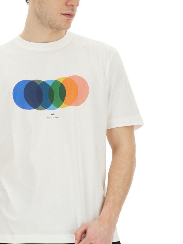 PS BY PAUL SMITH "CIRCLES" T-SHIRT