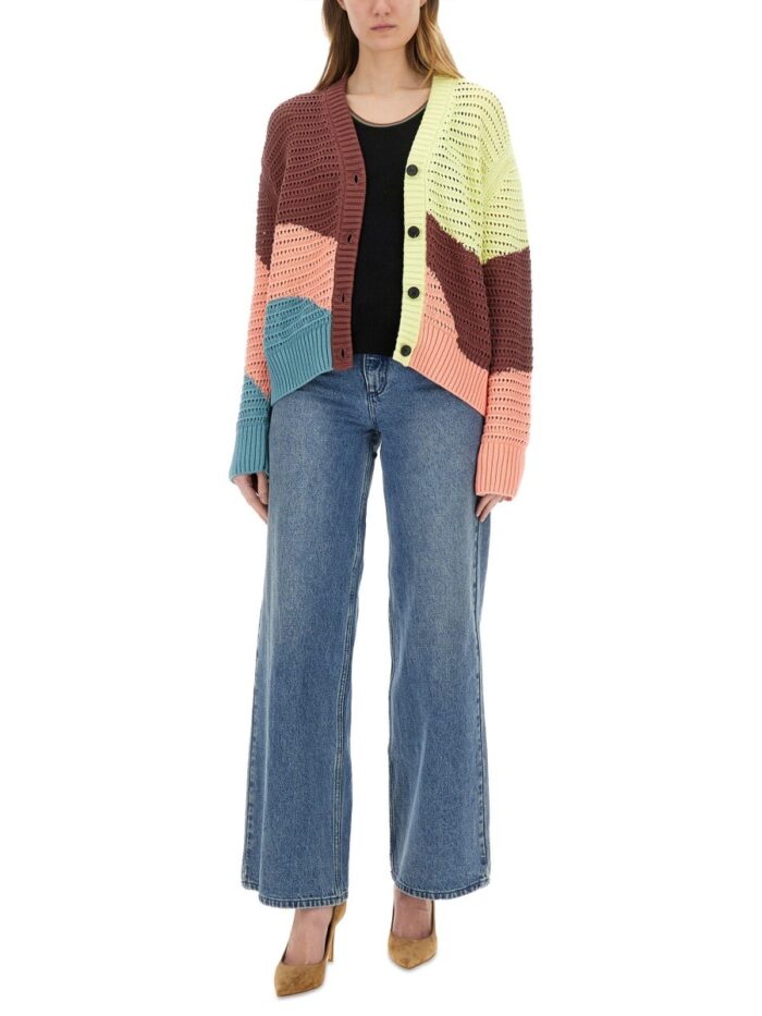 PS BY PAUL SMITH GRADIENT WAVE" CARDIGAN