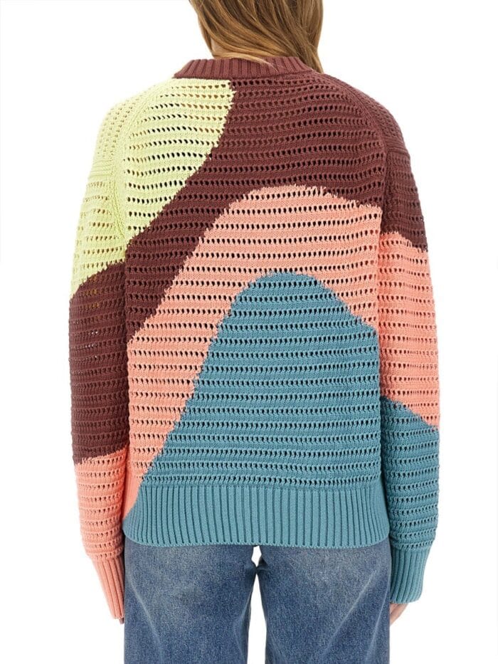 PS BY PAUL SMITH GRADIENT WAVE" CARDIGAN