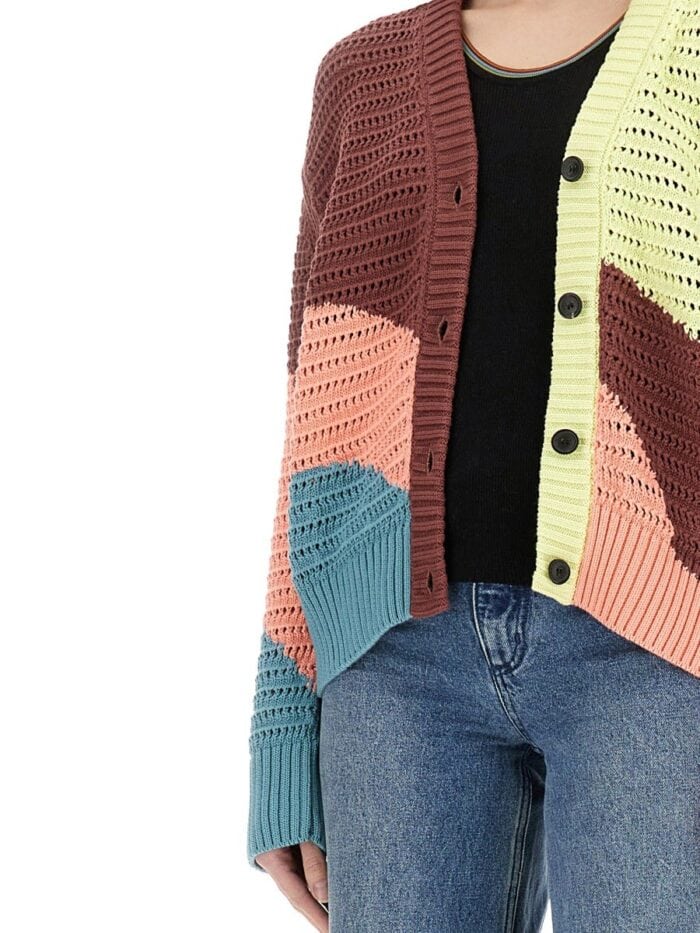 PS BY PAUL SMITH GRADIENT WAVE" CARDIGAN