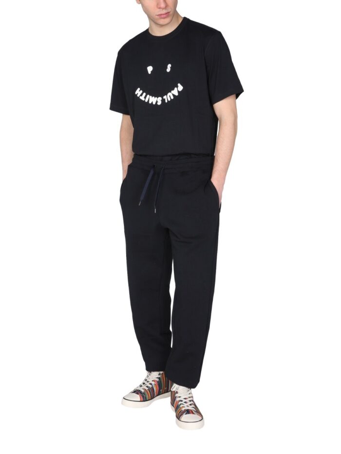 PS BY PAUL SMITH "HAPPY" CREW NECK T-SHIRT