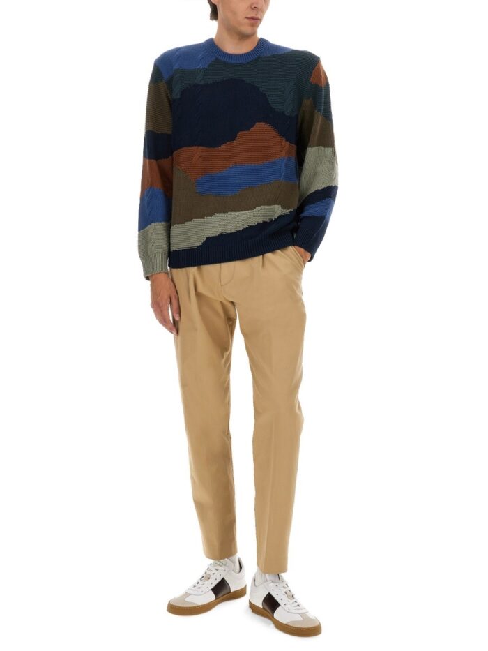PS BY PAUL SMITH JERSEY "MOUNTAINS"