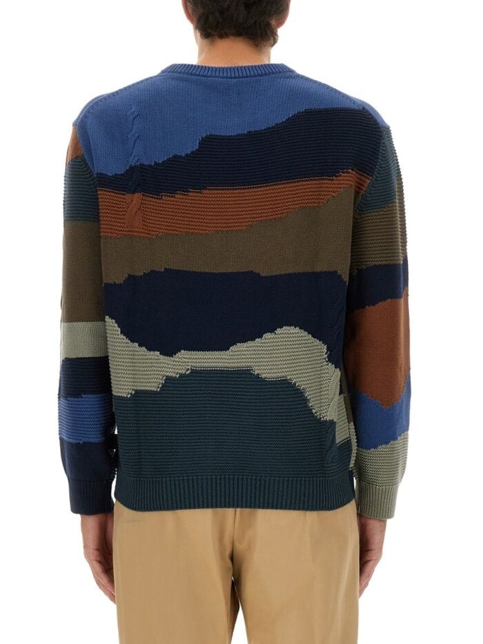 PS BY PAUL SMITH JERSEY "MOUNTAINS"