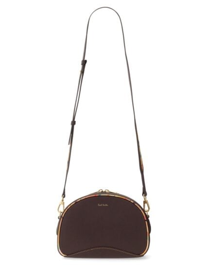 PS BY PAUL SMITH LEATHER "DUSKY SWIRL" BAG