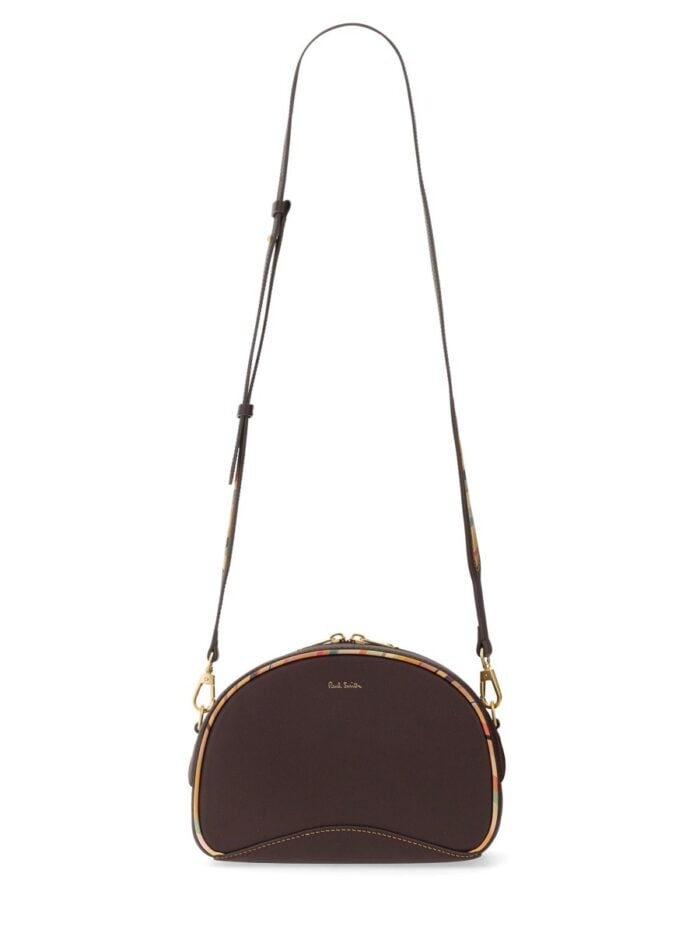 PS BY PAUL SMITH LEATHER "DUSKY SWIRL" BAG