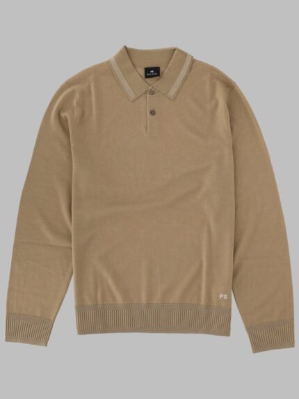 PS BY PAUL SMITH MAGLIA POLO IN LANA MERINO