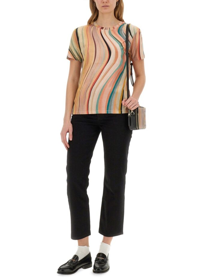 PS BY PAUL SMITH "NEW SWIRL" T-SHIRT