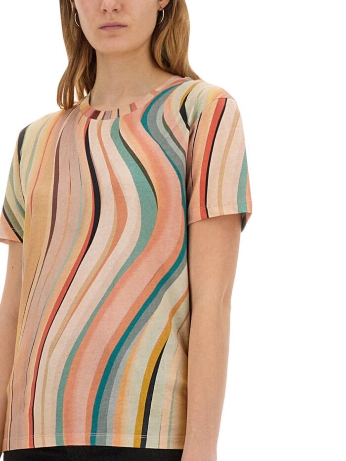 PS BY PAUL SMITH "NEW SWIRL" T-SHIRT