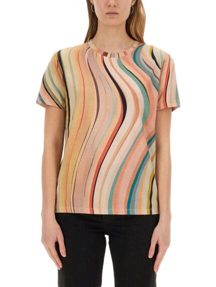 PS BY PAUL SMITH "NEW SWIRL" T-SHIRT