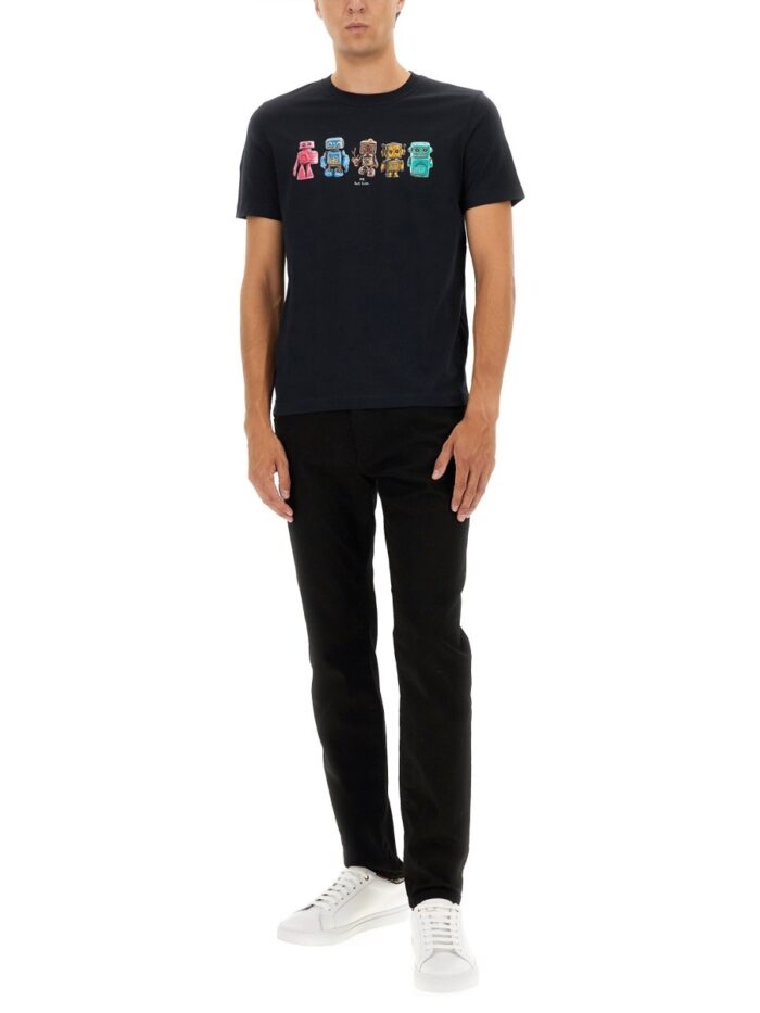 PS BY PAUL SMITH ROBOT PRINT T-SHIRT