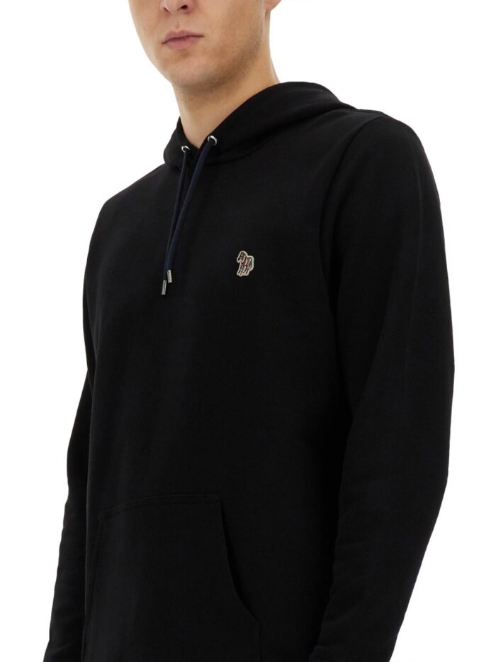 PS BY PAUL SMITH SWEATSHIRT WITH LOGO PATCH