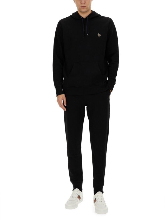 PS BY PAUL SMITH SWEATSHIRT WITH LOGO PATCH