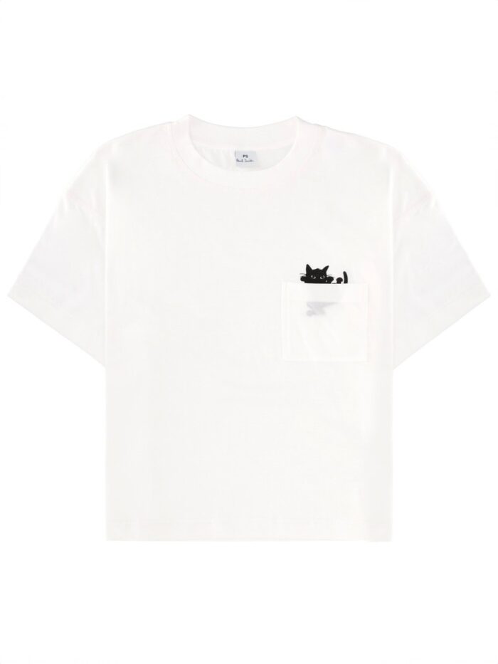 ps by paul smith t shirt "cat" PS BY PAUL SMITH T-SHIRT "CAT"