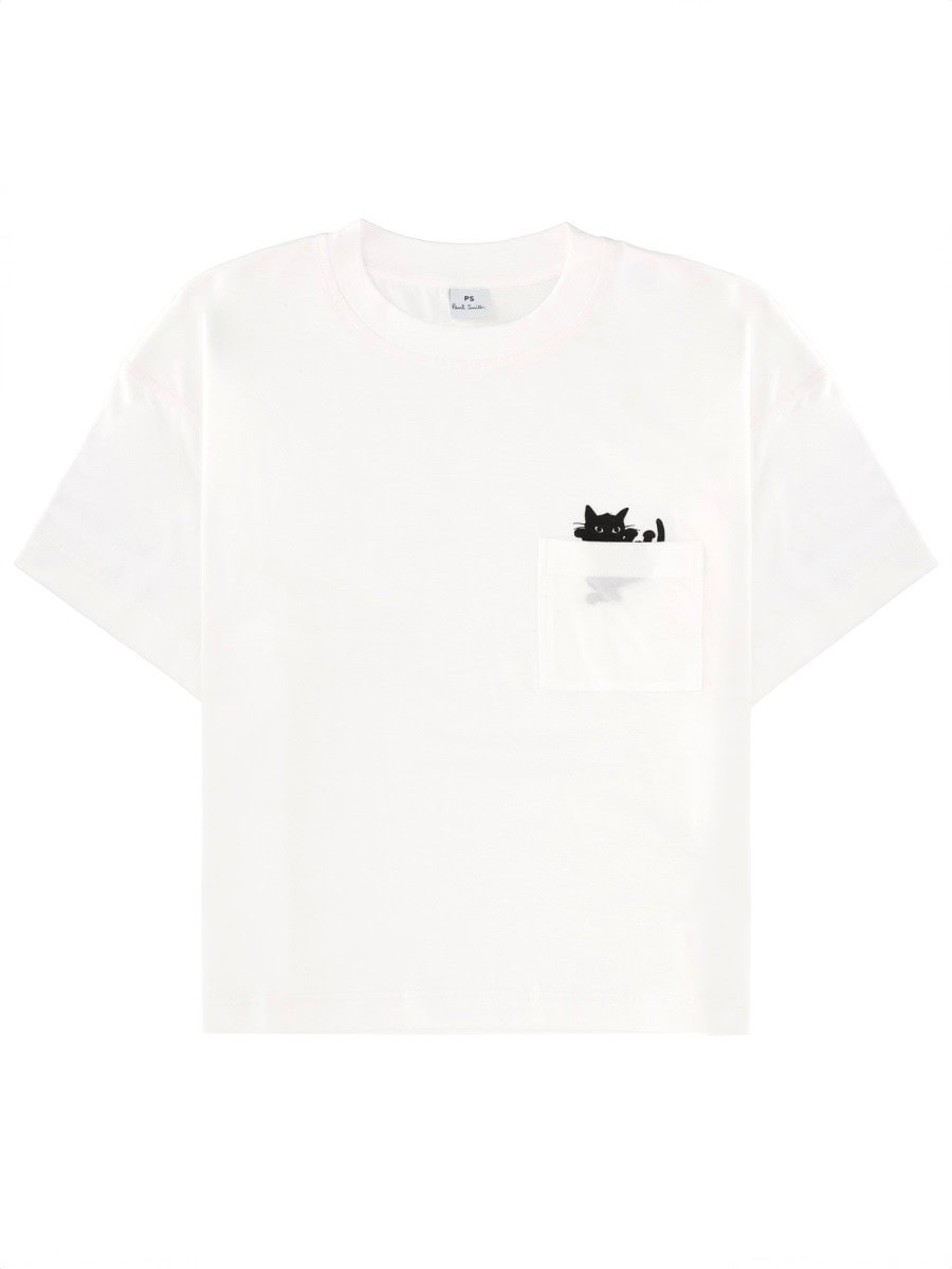 PS BY PAUL SMITH T-SHIRT "CAT"