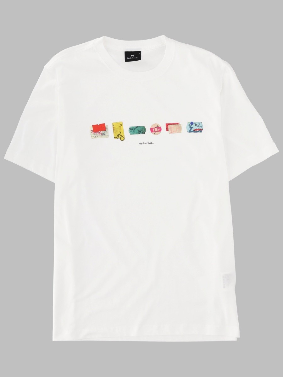 PS BY PAUL SMITH T-SHIRT CON STAMPA