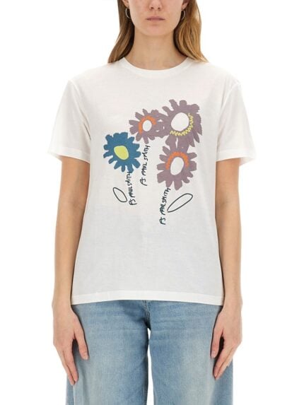 PS BY PAUL SMITH T-SHIRT "FLORAL"