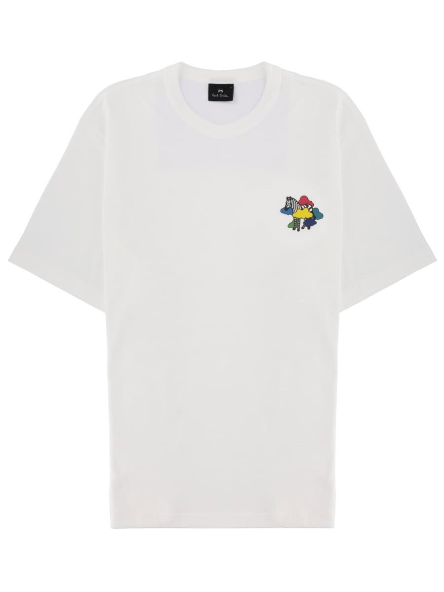 PS BY PAUL SMITH T-SHIRT WITH LOGO