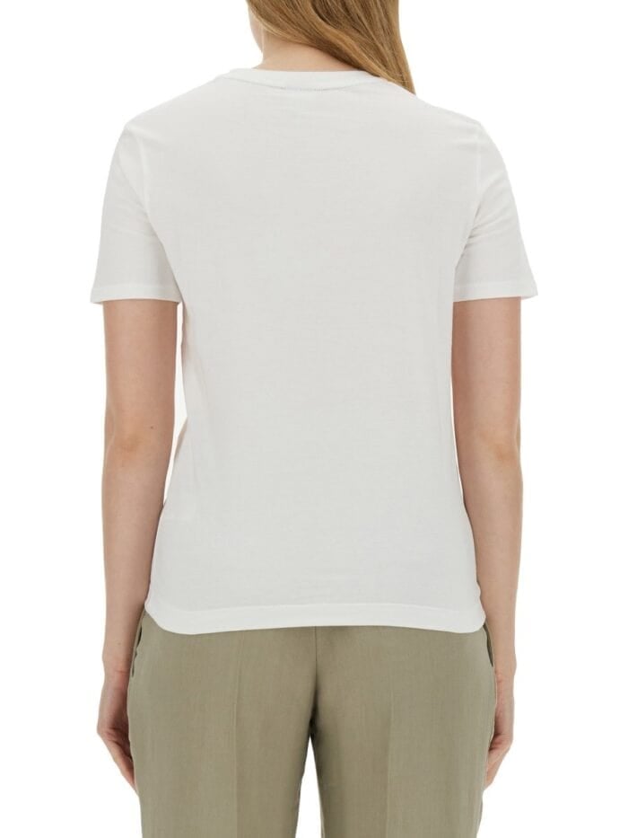 PS BY PAUL SMITH T-SHIRT WITH LOGO PATCH