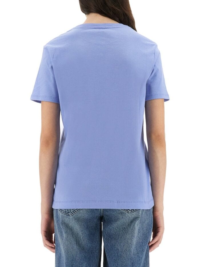 PS BY PAUL SMITH T-SHIRT WITH LOGO PATCH