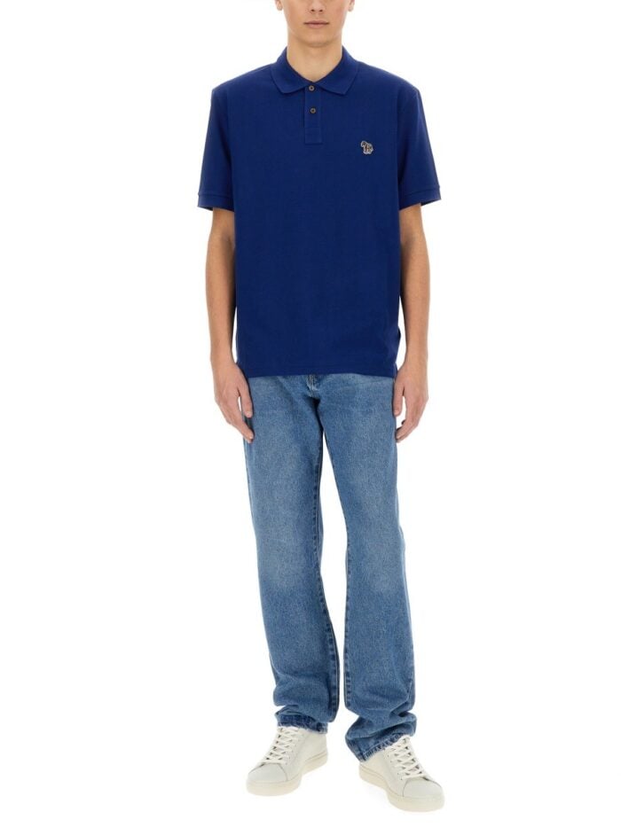 PS BY PAUL SMITH "ZEBRA" POLO.