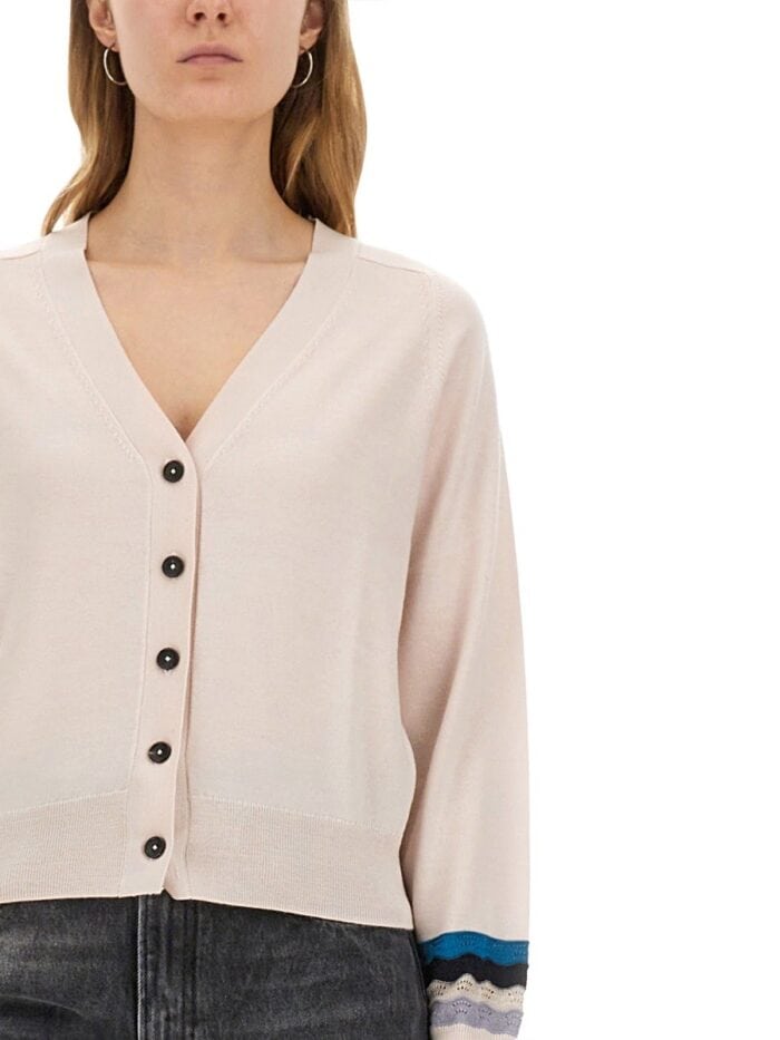 PS BY PAUL SMITH "ZIG ZAG" CARDIGAN