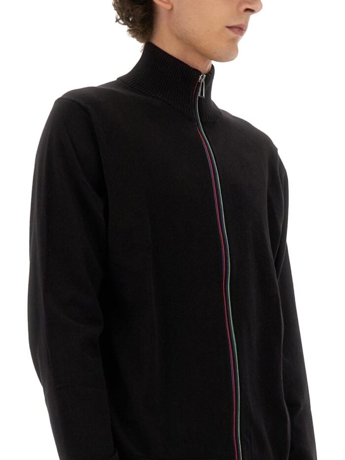 PS BY PAUL SMITH ZIPPERED CARDIGAN