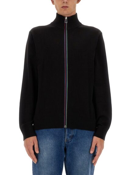 PS BY PAUL SMITH ZIPPERED CARDIGAN