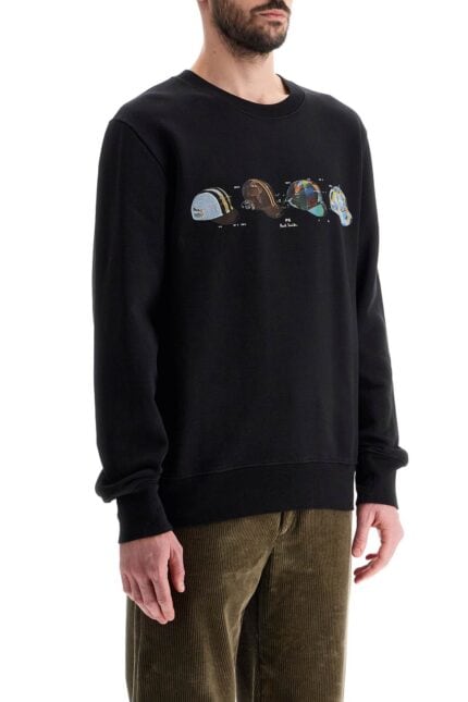 PS PAUL SMITH Crewneck Cycling Sweatshirt