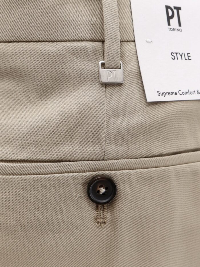 Pt Torino Dandy Cotton Trousers