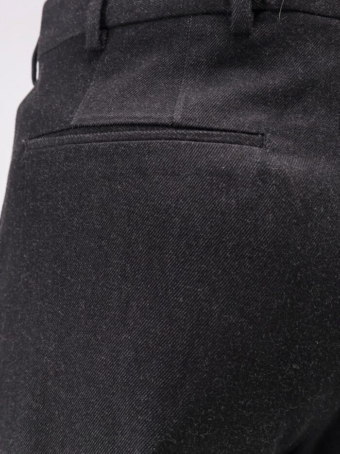 Pt Torino Edge Quindici Virgin Wool And Cotton Trousers