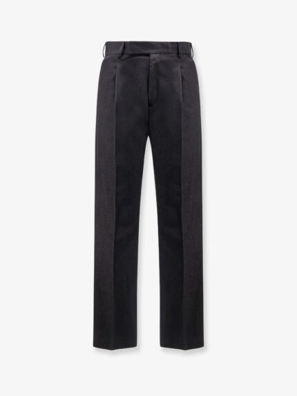 Pt Torino Edge Quindici Virgin Wool And Cotton Trousers