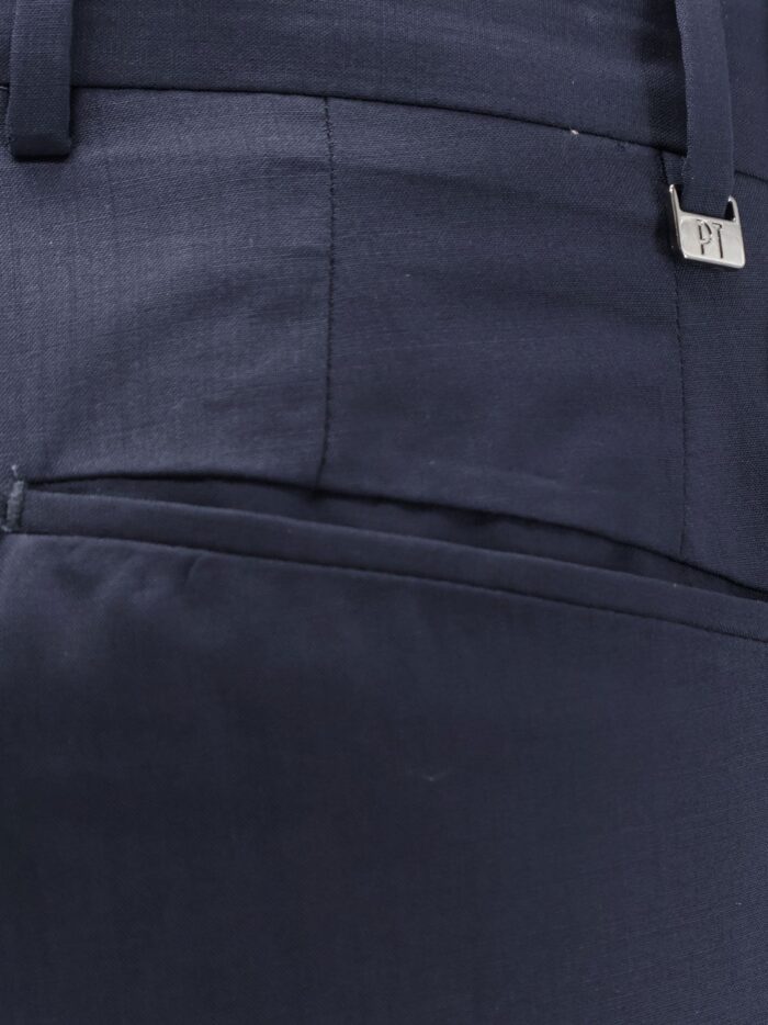 Pt Torino Edge Quindici Virgin Wool Trousers