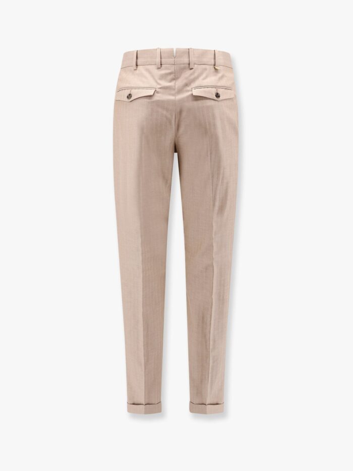 Pt Torino Edge Silkochino Trouser With Pinces